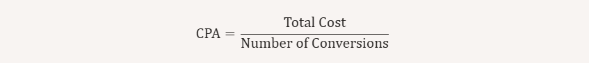 Cost Per Acquisition (CPA)